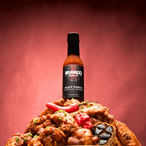 Black Garlic Carolina Reaper Hot Sauce - Hot Ones Season 6