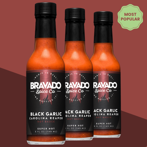 Black Garlic Carolina Reaper Hot Sauce - Hot Ones Season 6